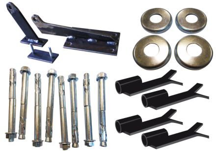 Elementy mocujące - słup betonowy